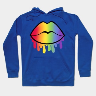 Rainbow Lips Hoodie